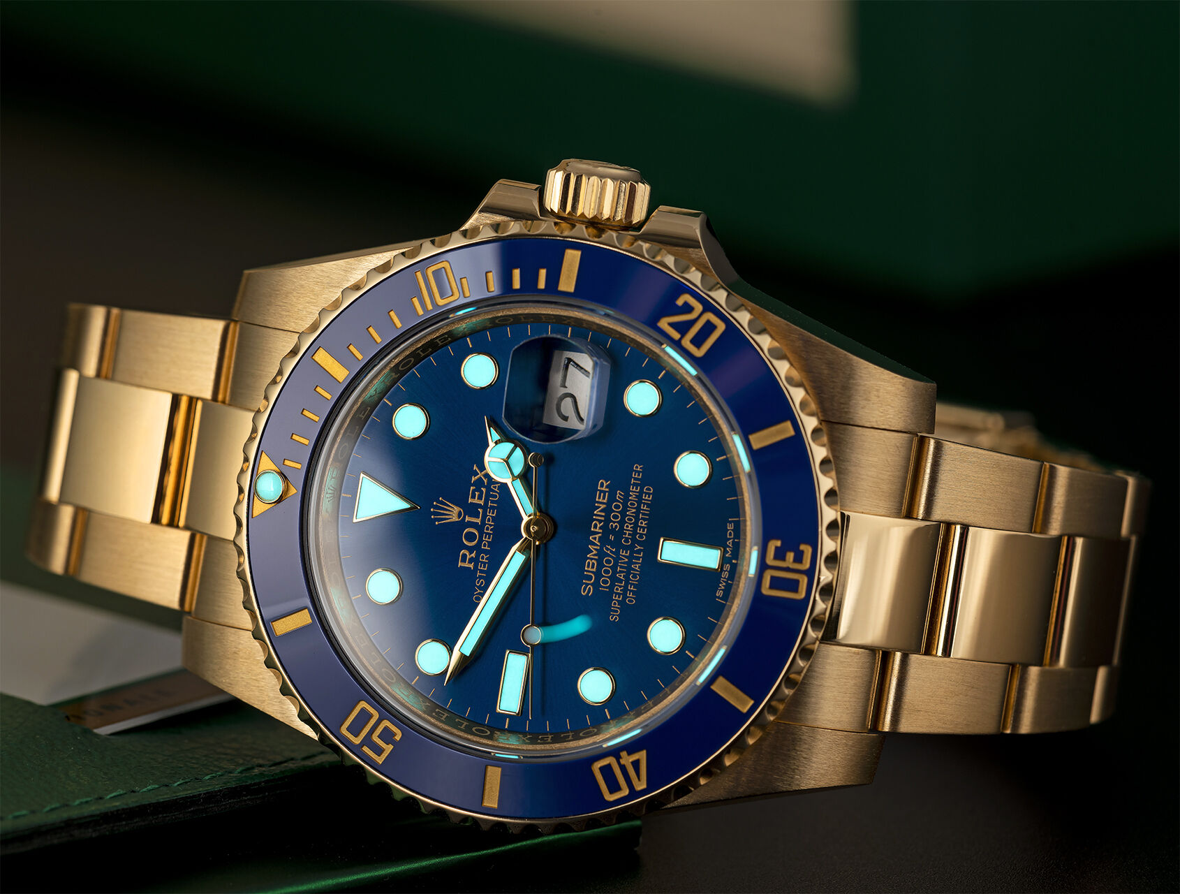 ref 116618LB | 116618LB - Cerachrom | Rolex Submariner Date