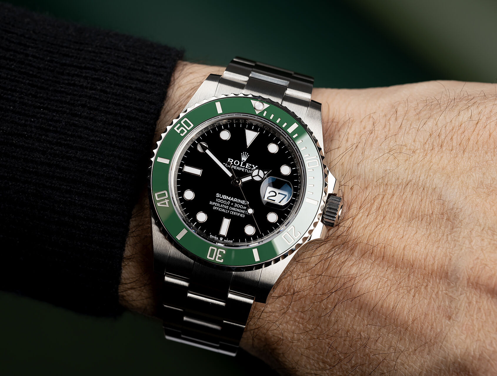 ref 126610LV | 126610LV - Starbucks | Rolex Submariner Date