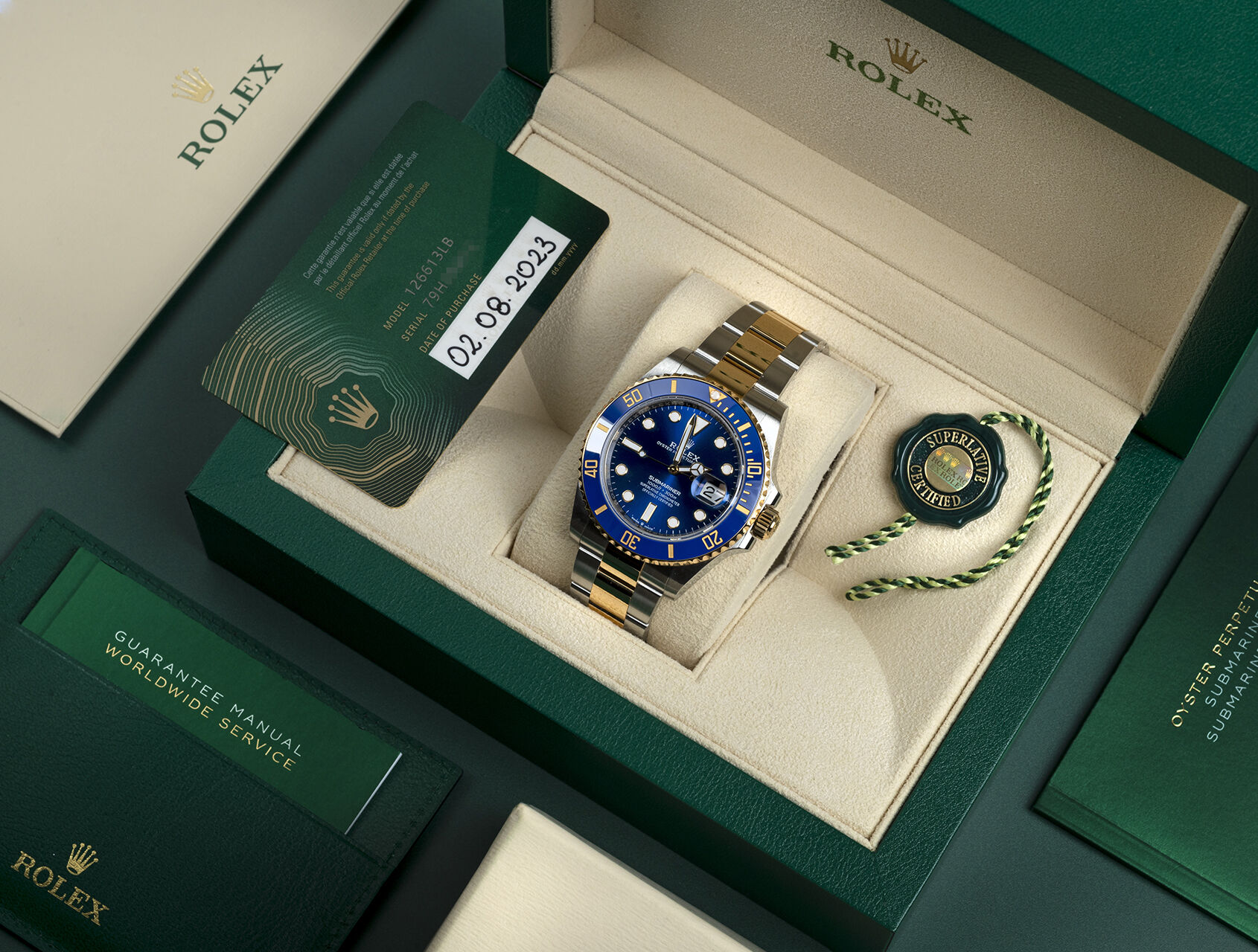 ref 126613LB | 126613LB - Latest Model | Rolex Submariner Date