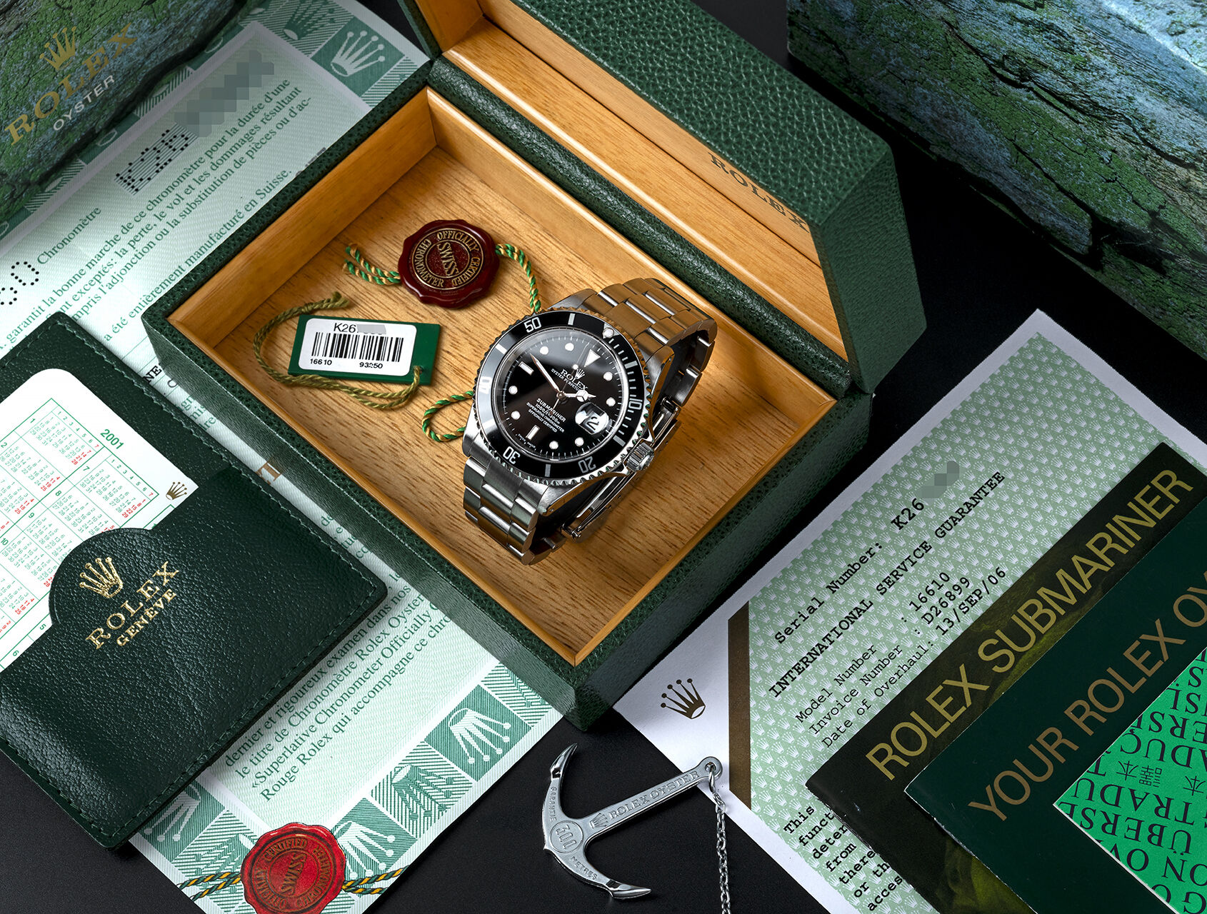 ref 16610 | 16610 - Aluminium | Rolex Submariner Date