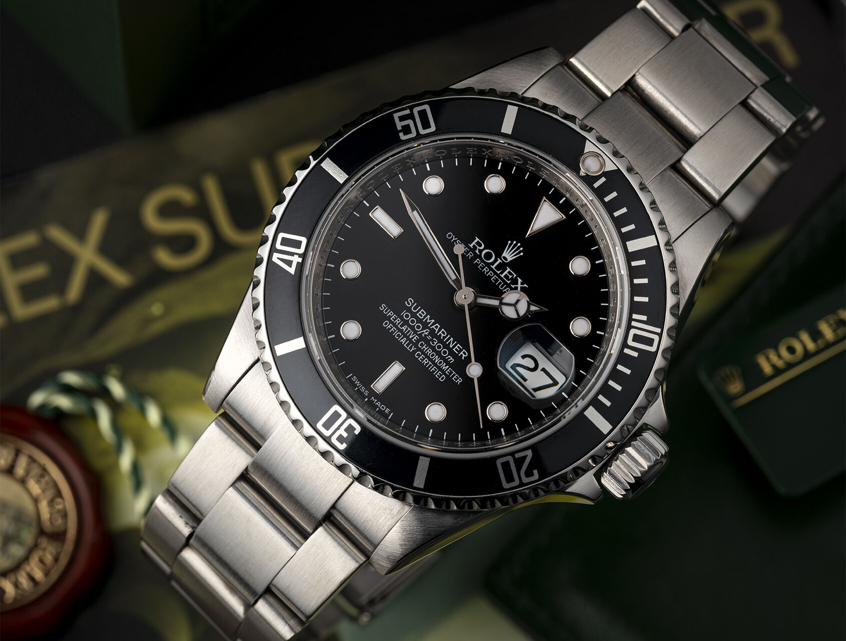 ref 16610 | 16610 - Aluminium | Rolex Submariner Date