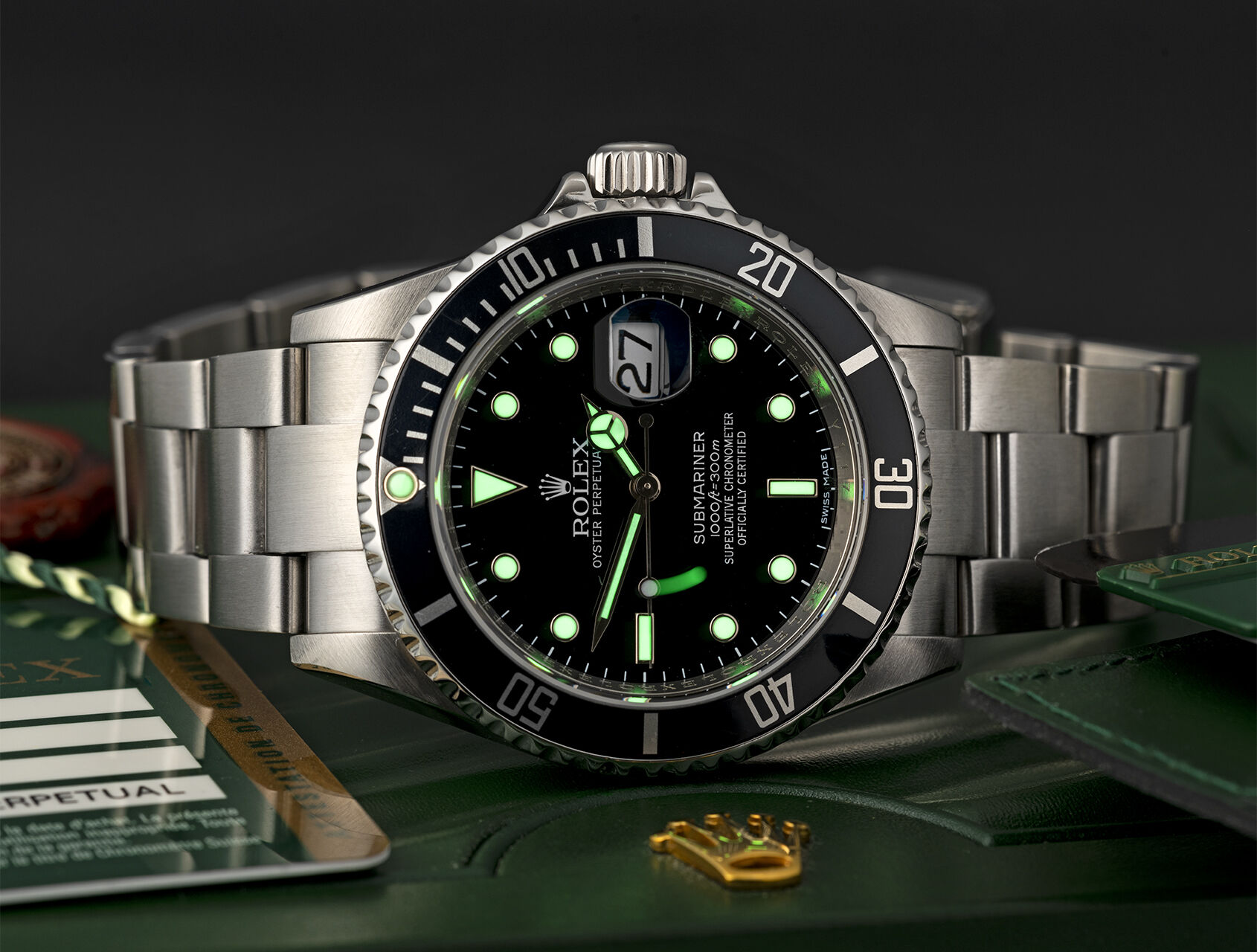 ref 16610 | 16610 - Aluminium | Rolex Submariner Date