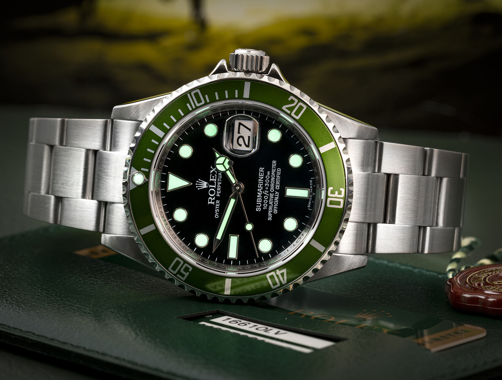 ref 16610LV | 16610LV - Kermit | Rolex Submariner Date