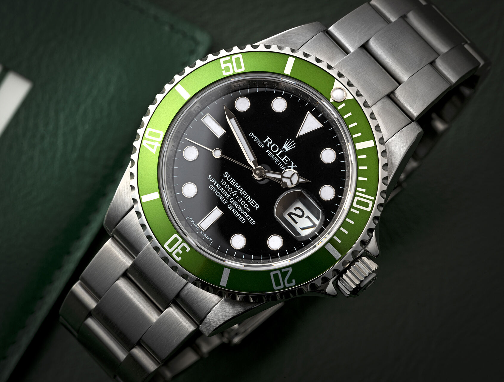 ref 16610LV | 16610LV - Kermit | Rolex Submariner Date