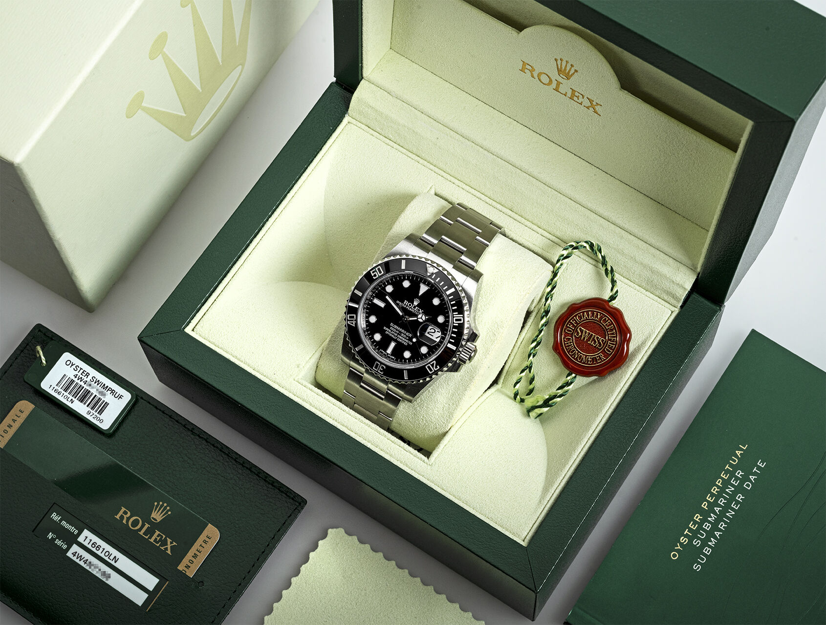 ref 116610LN | 116610LN - Box & Certificate | Rolex Submariner Date