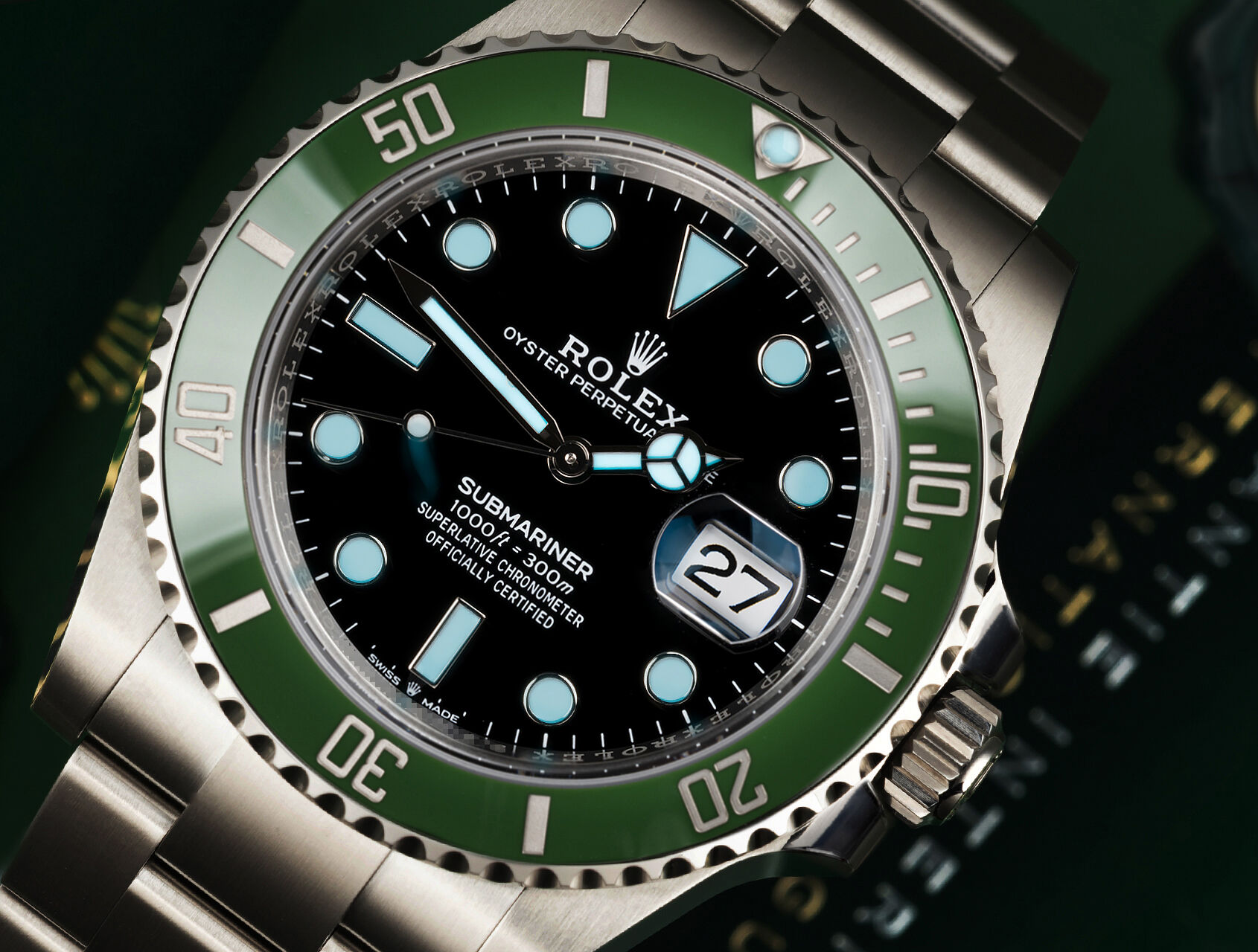 ref 126610LV | 126610LV - Starbucks | Rolex Submariner Date