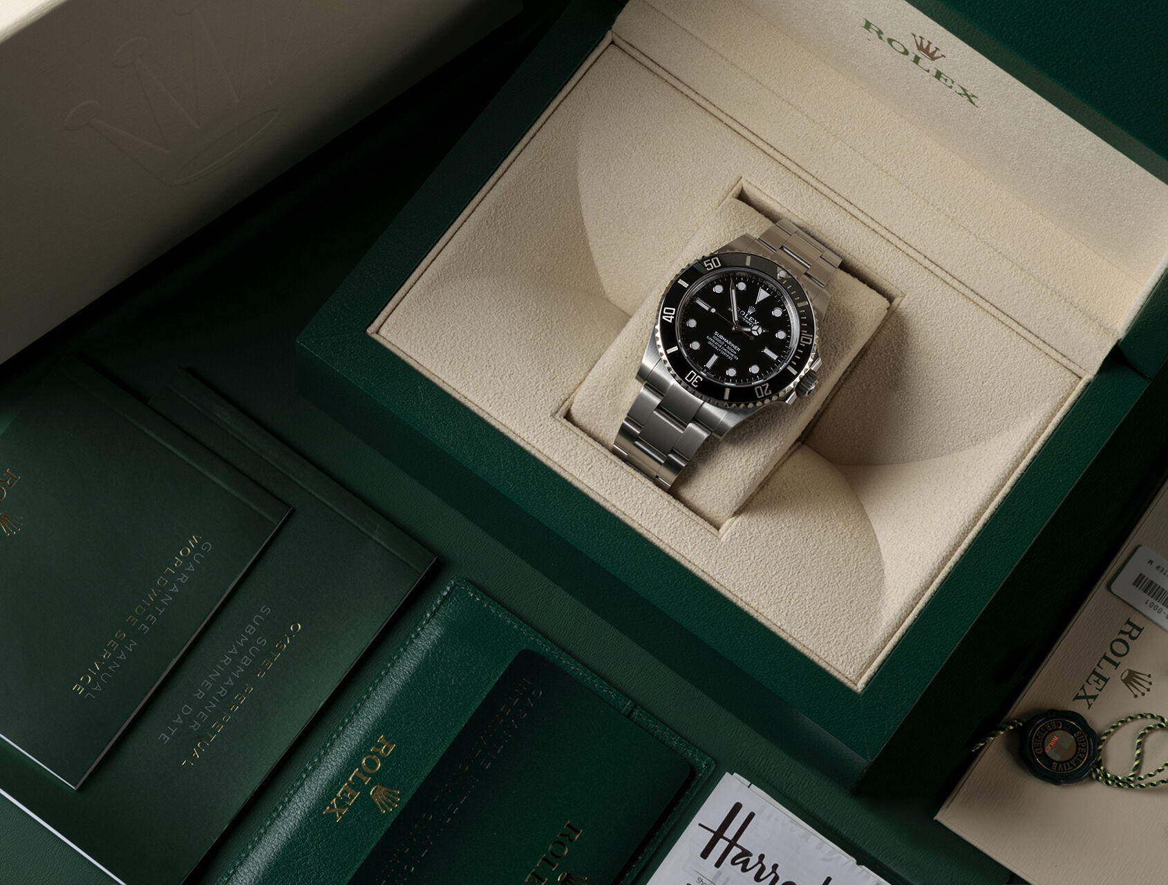 ref 124060 | 124060 - Under Rolex Warranty | Rolex Submariner 