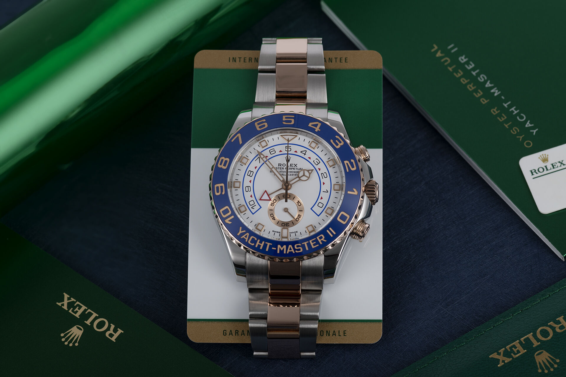 ref 116681 | 'Mercedes Hands' | Rolex Yacht-Master II