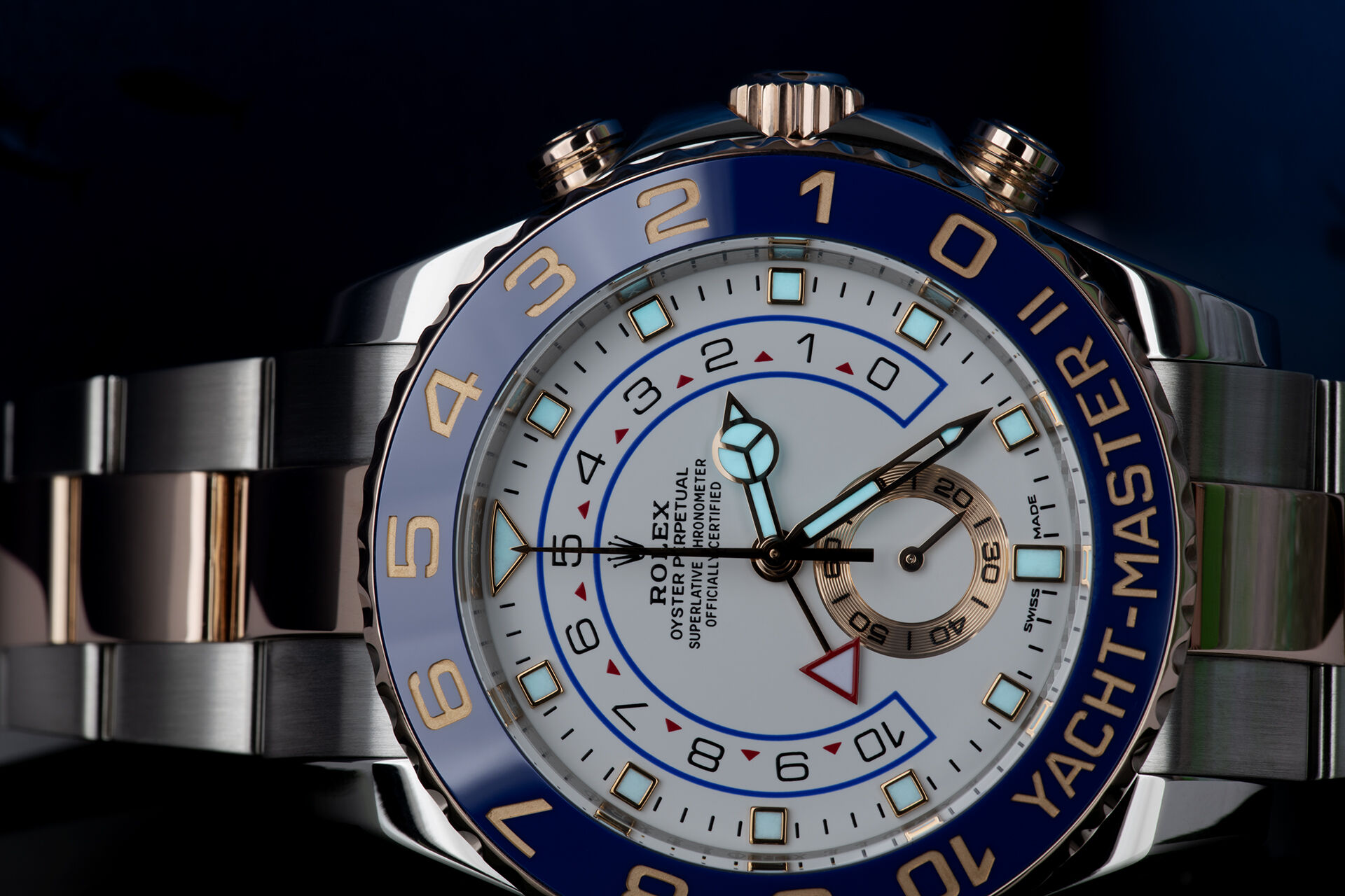 ref 116681 | 'Mercedes Hands' | Rolex Yacht-Master II