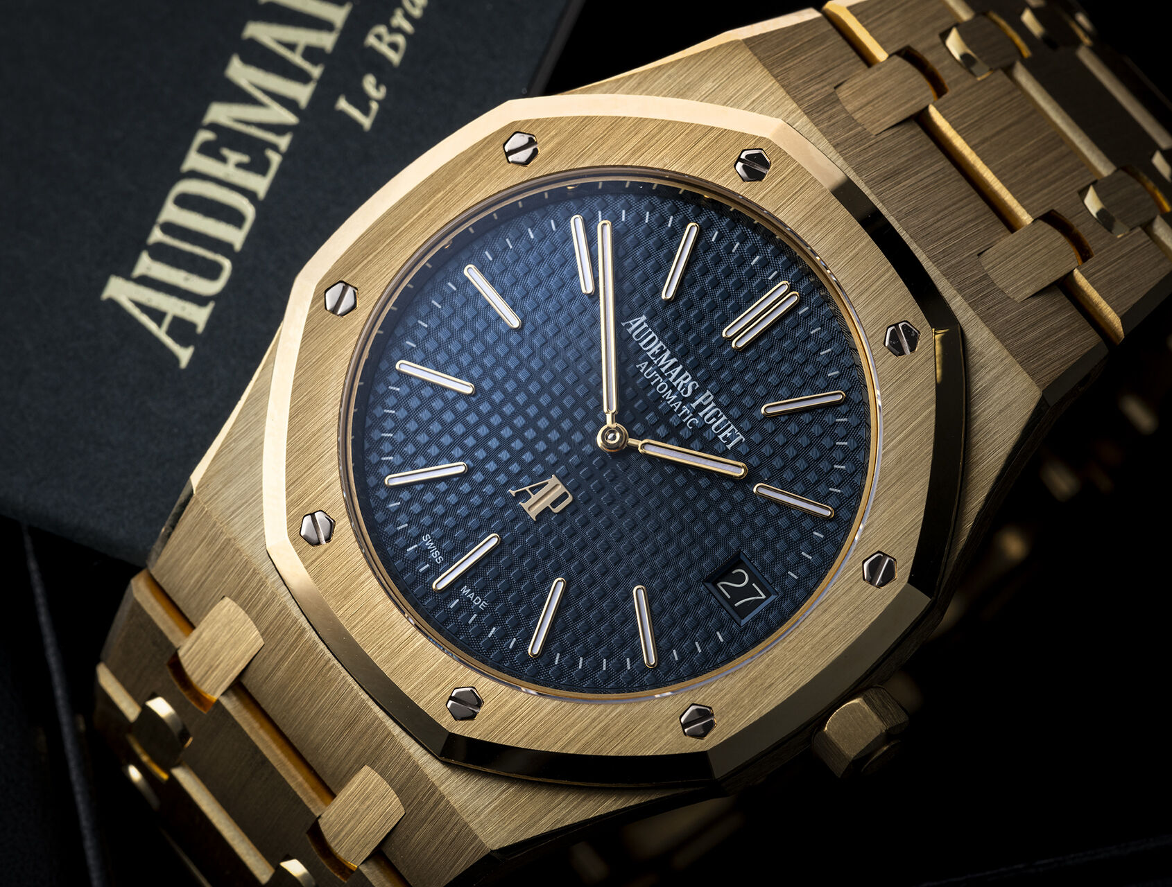 ref 15202BA.OO.1240BA.01.A | “Jumbo” Yellow Gold  | Audemars Piguet Royal Oak