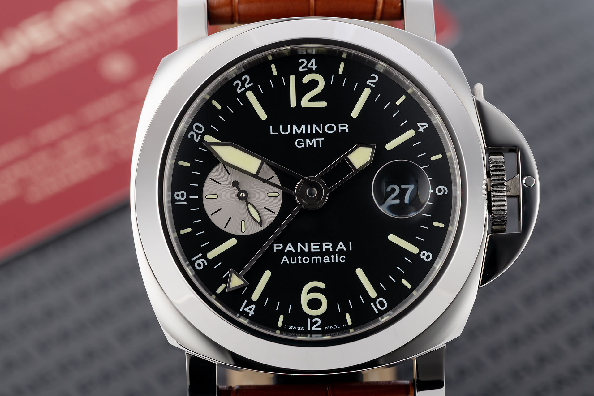 ref PAM 088 | Panerai Warranty to 2021 | Panerai Luminor GMT