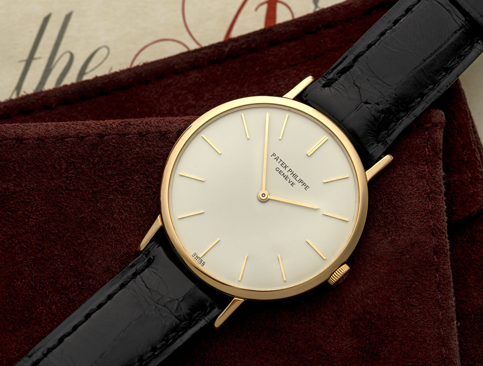 ref 3537 | Calatrava | Patek Philippe Calatrava 