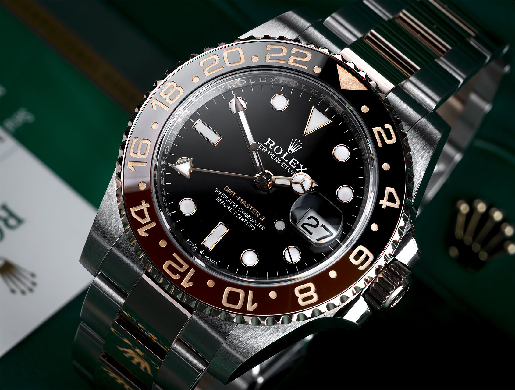 Rolex gmt master 2025 2 root beer 2018