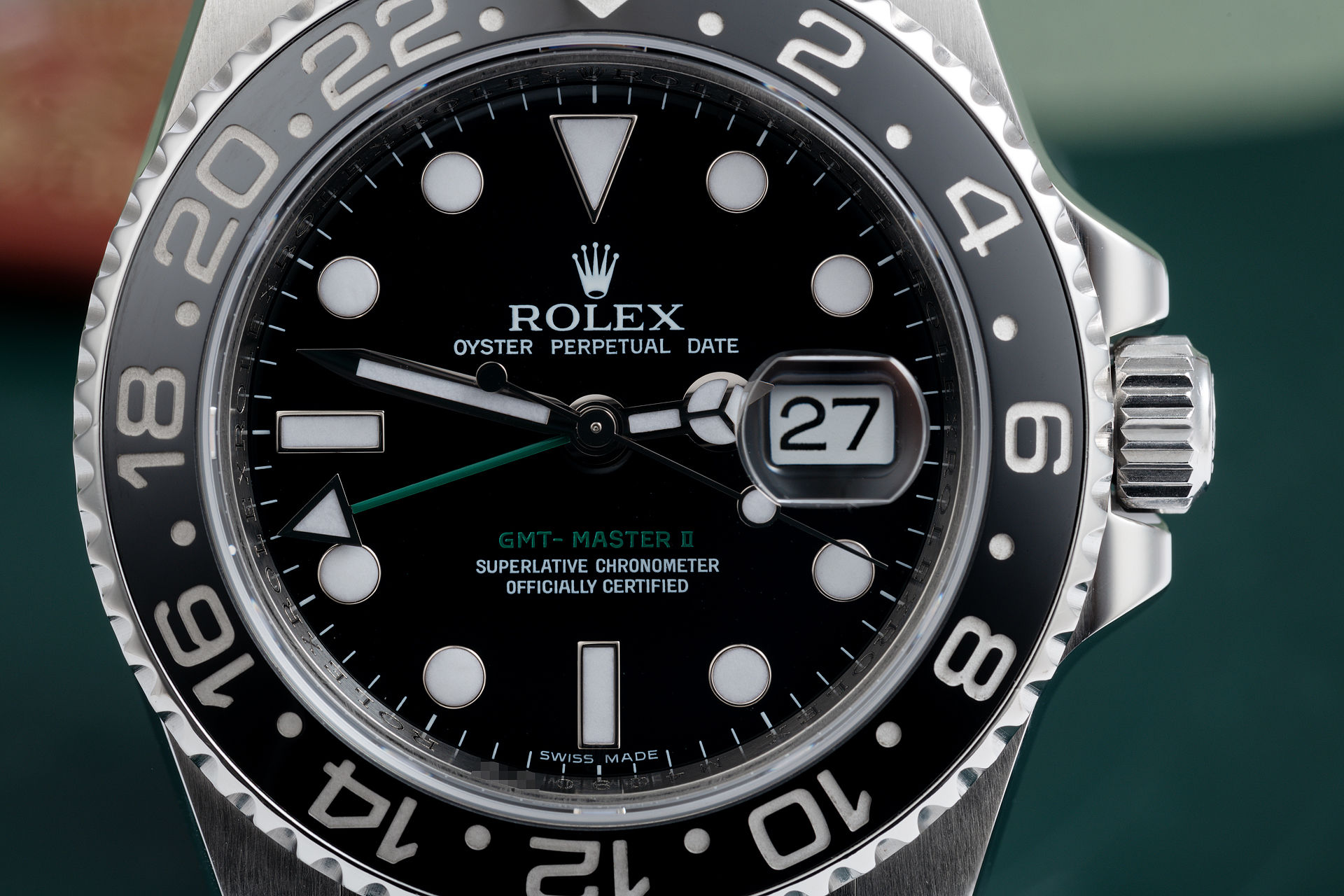 Gmt hotsell rolex green