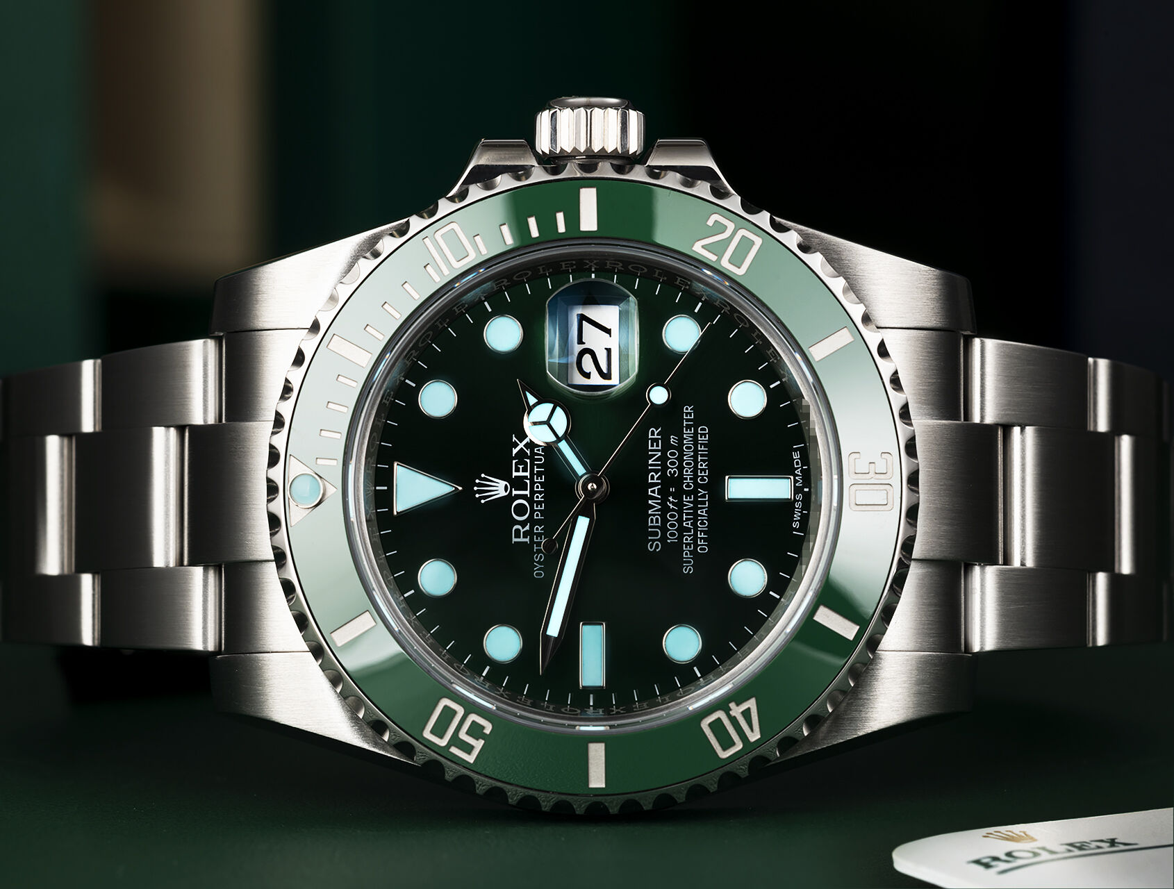 Rolex submariner sale date 116610lv