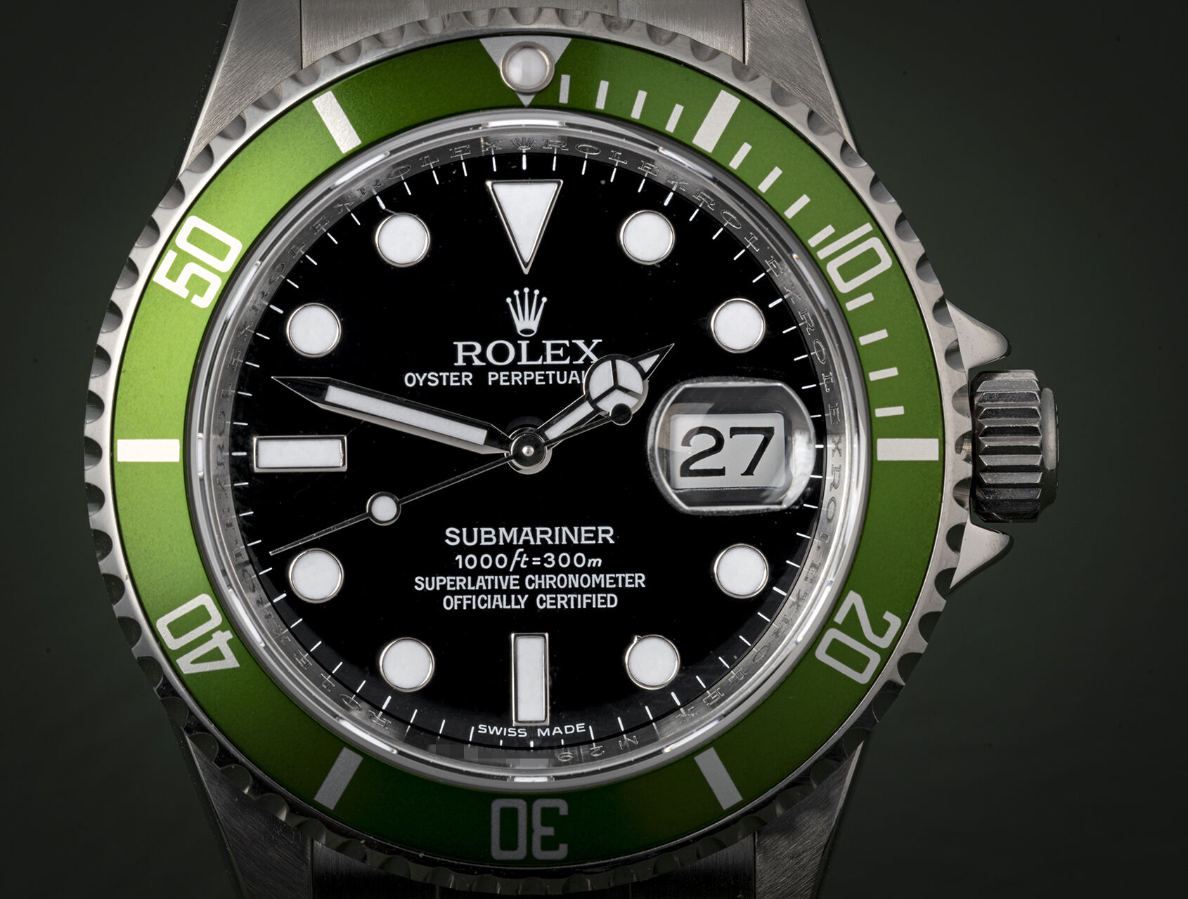 ref 16610LV | 16610LV - Kermit | Rolex Submariner Date