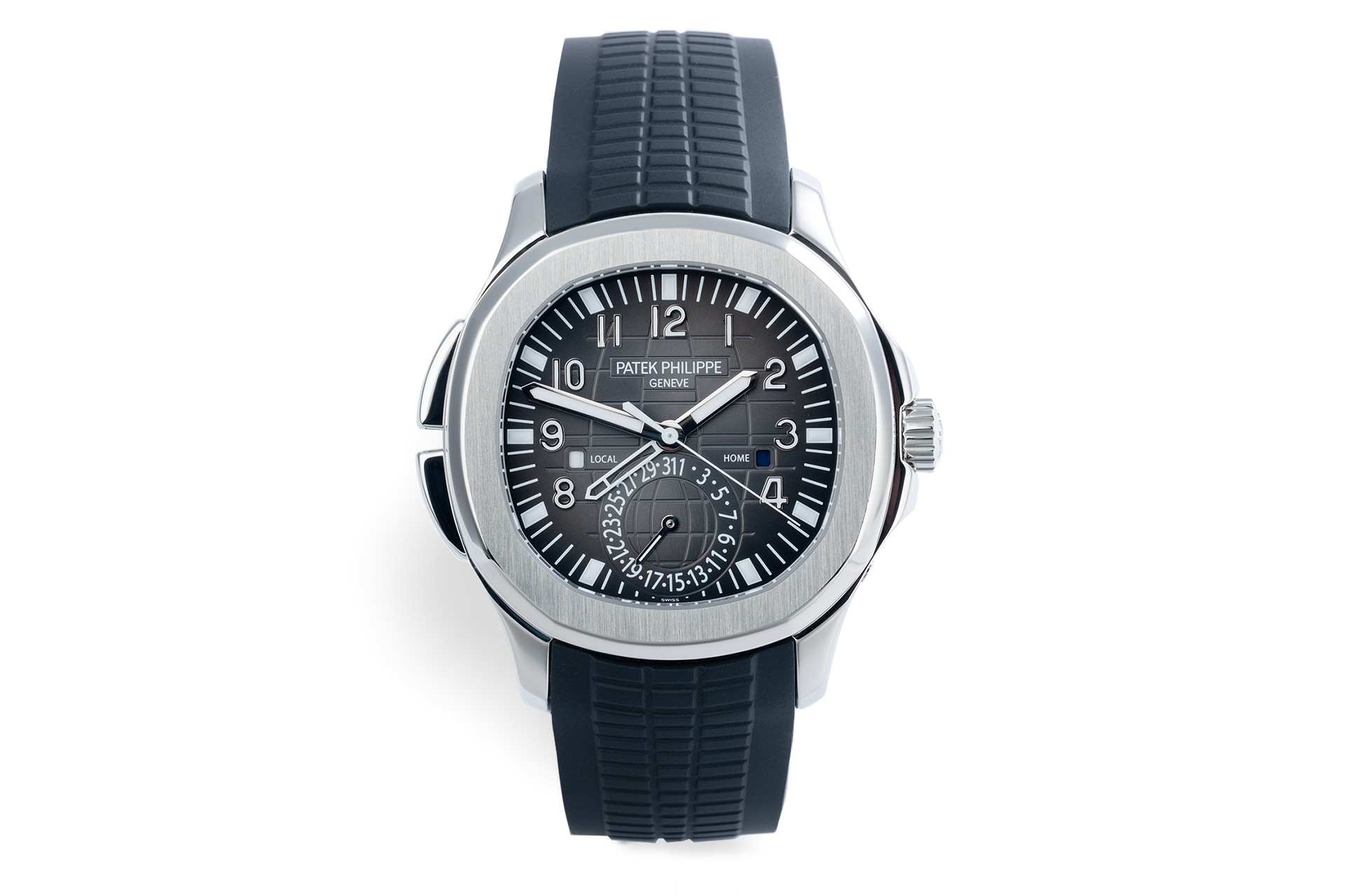 Patek Philippe Aquanaut Travel Time Watches Ref 5164a 001 Under Patek Philippe Warranty The Watch Club