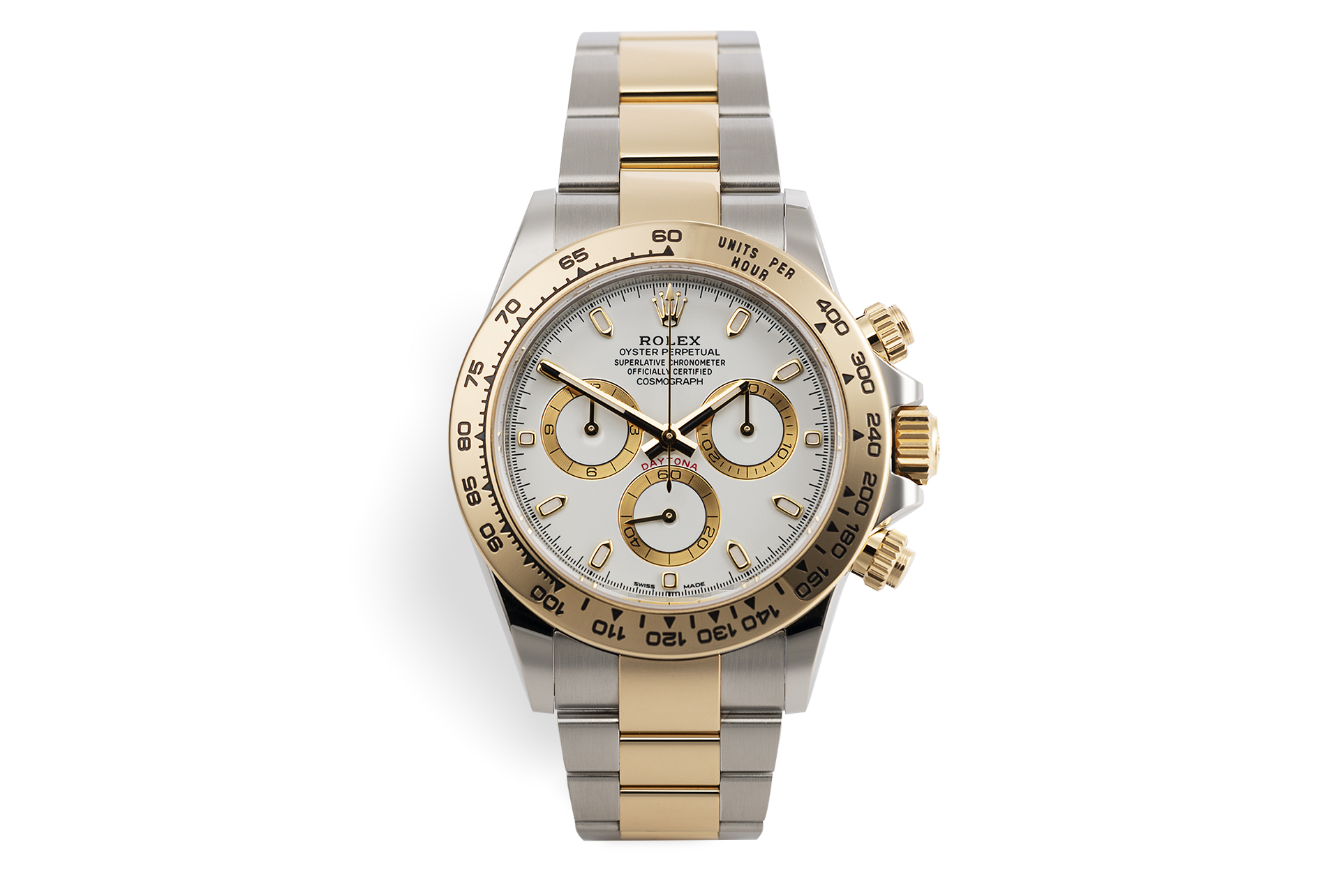 rolex daytona mixed metal