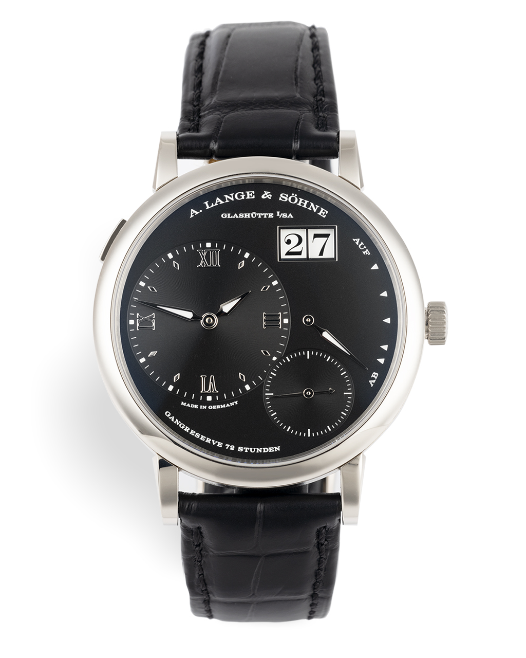 A. Lange & Söhne Grand Lange 1 Watches | ref 117.028 | Large Date ...