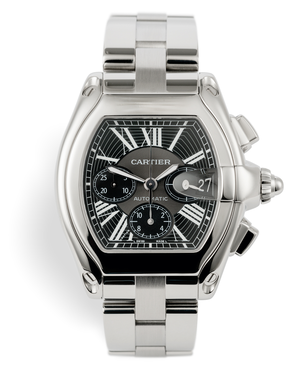 Cartier Roadster XL Chronograph Watches | ref 2618 | Box & Papers | The ...