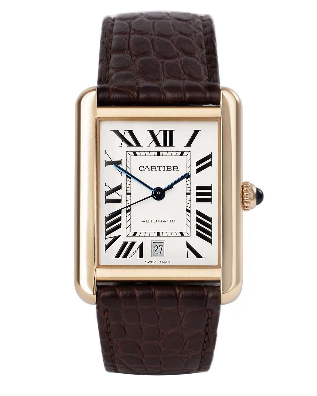 Cartier Tank Solo Watches | | 18ct Rose Gold | The Watch Club