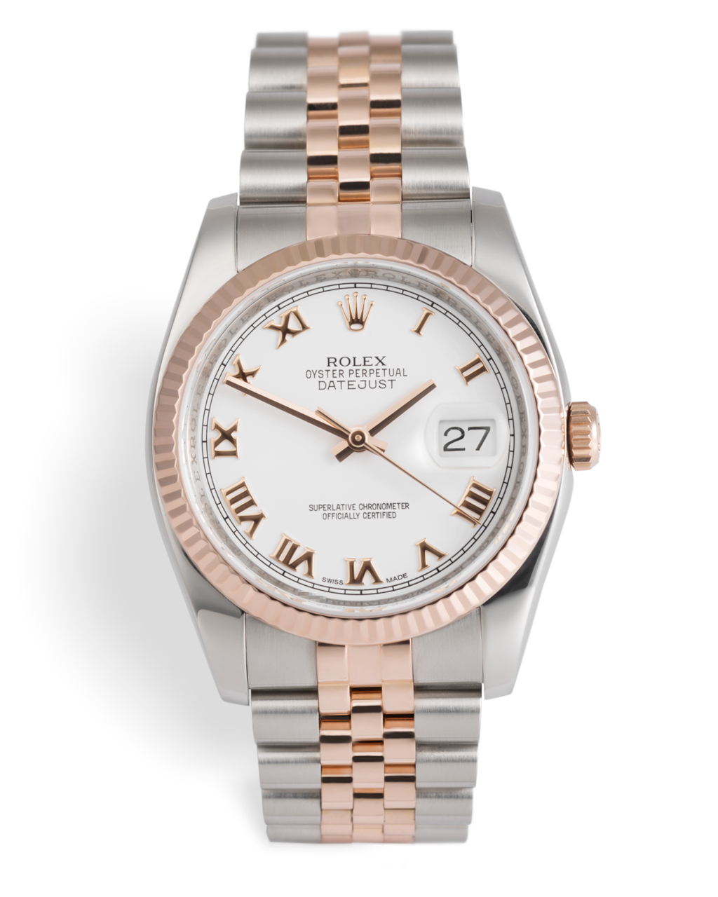 Rolex Datejust Watches | ref 116231 | Rose Gold & Steel 'Complete Set ...