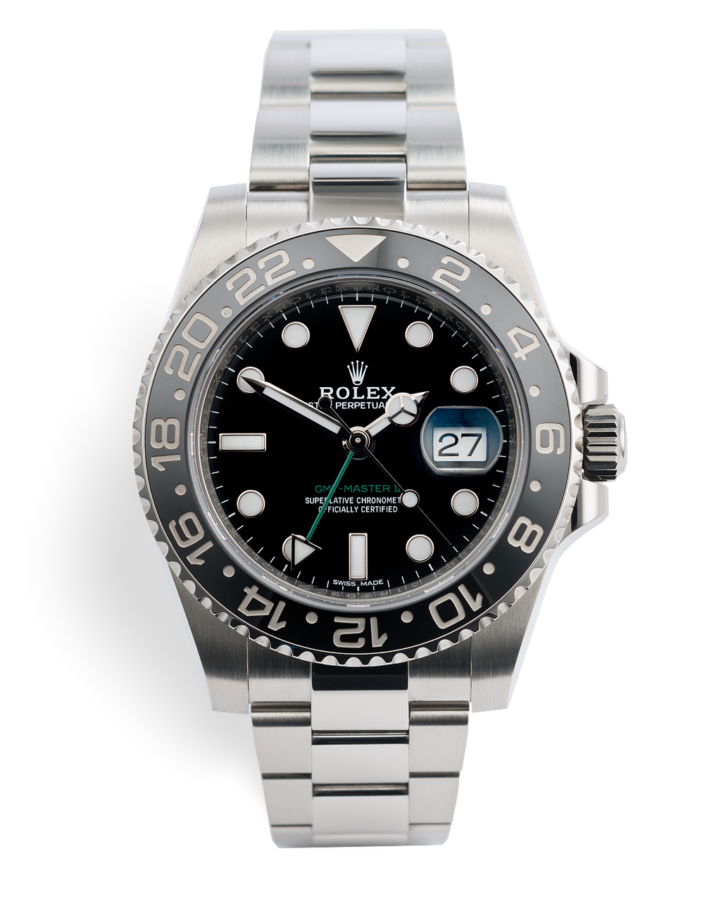 Rolex GMTMaster II Watches ref 116710LN Rolex Warranty to 2023