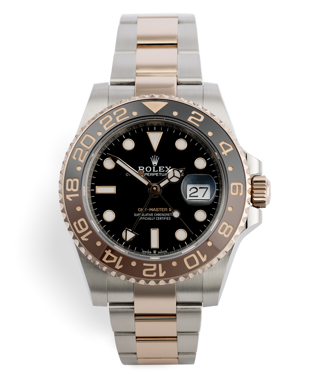 Rolex GMTMaster II Watches ref 126711CHNR Rolex Warranty to 2024