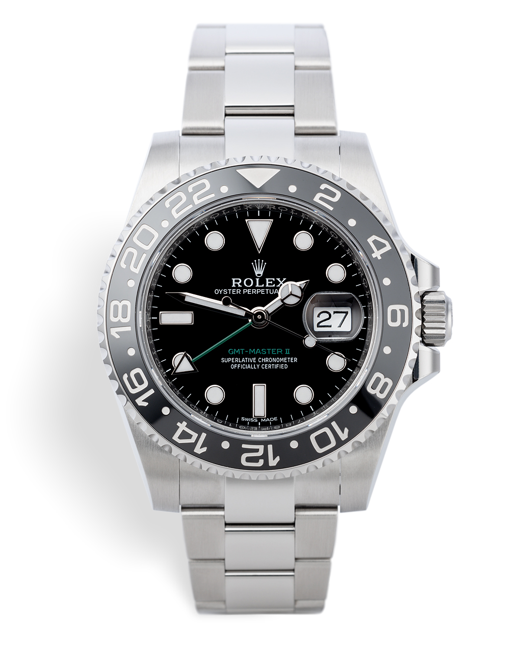 Rolex GMTMaster II Watches ref 116710LN Rolex Warranty to June