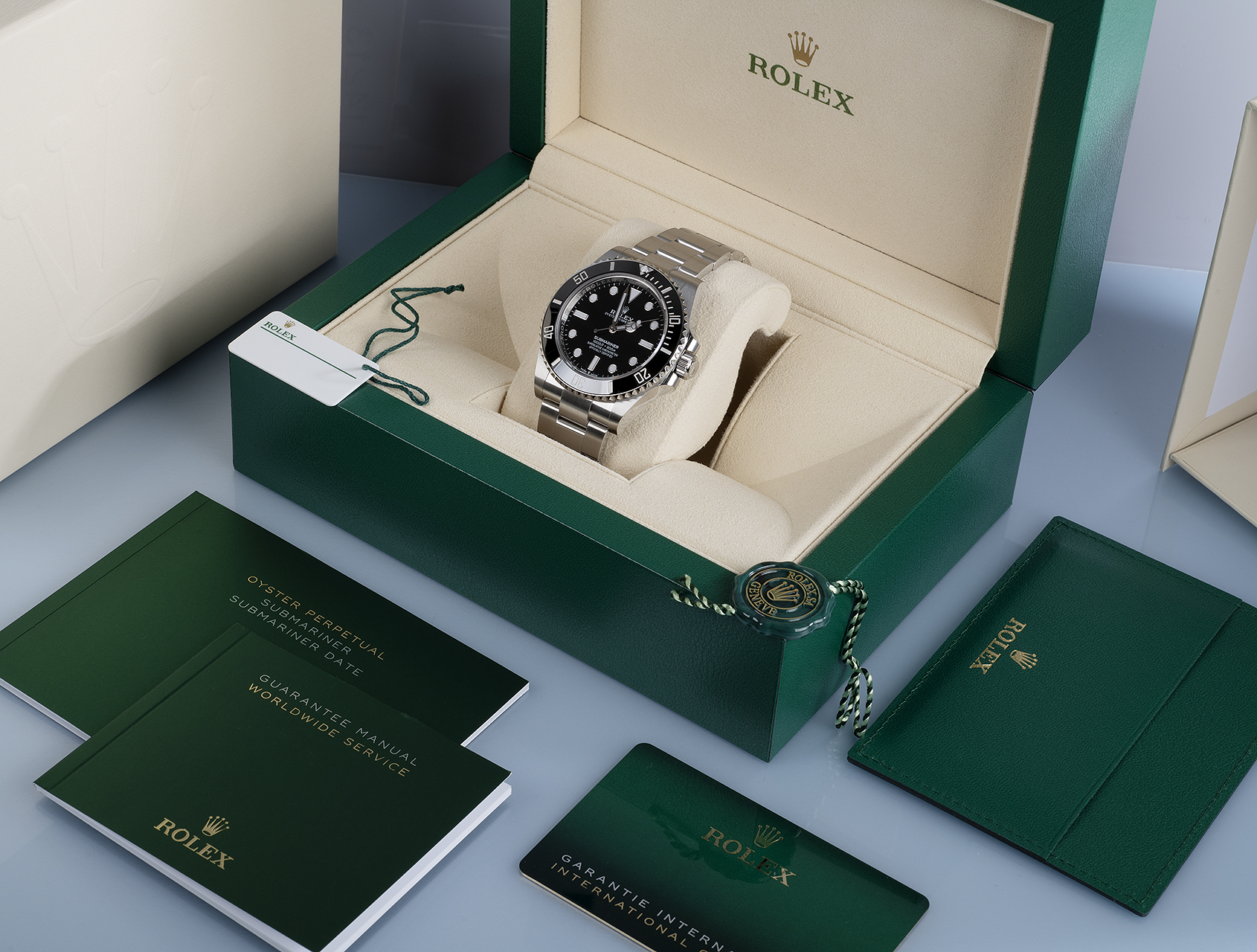 Rolex Submariner Watches | ref 124060 | 124060 - Box & Certificate ...