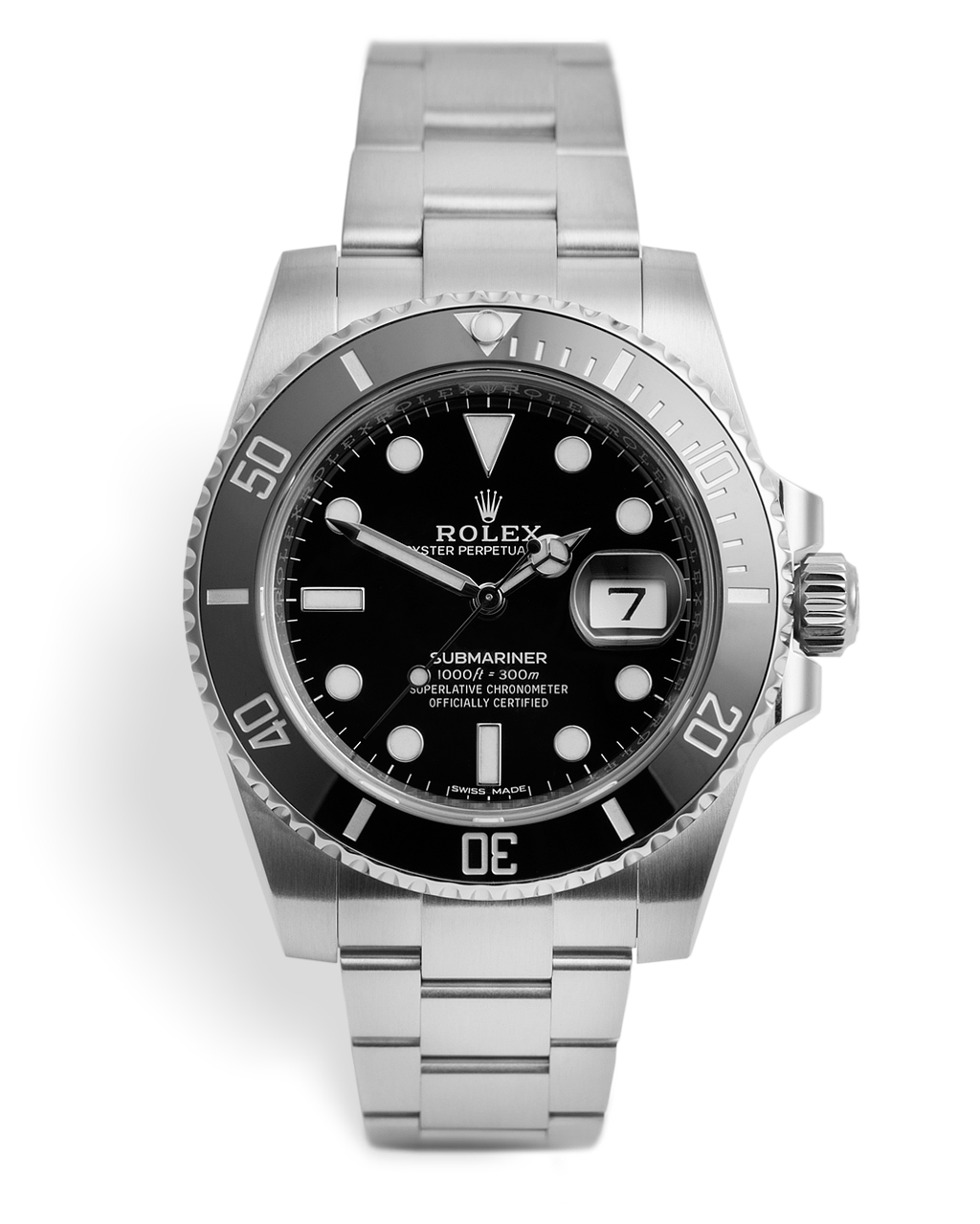 2017 rolex submariner date black 40mm