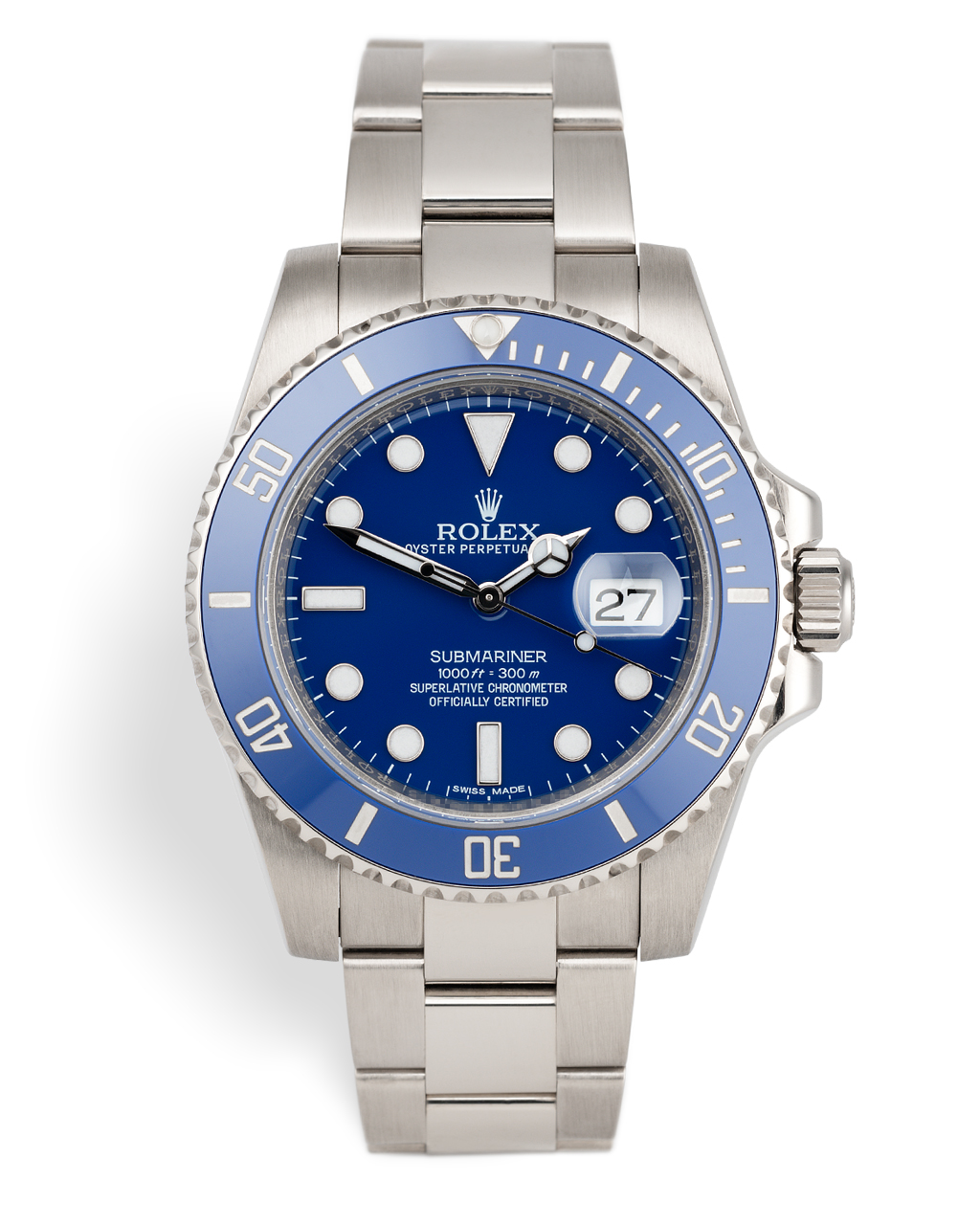 Rolex Submariner Date Watches | ref 116619LB | Box & Certificate | The ...