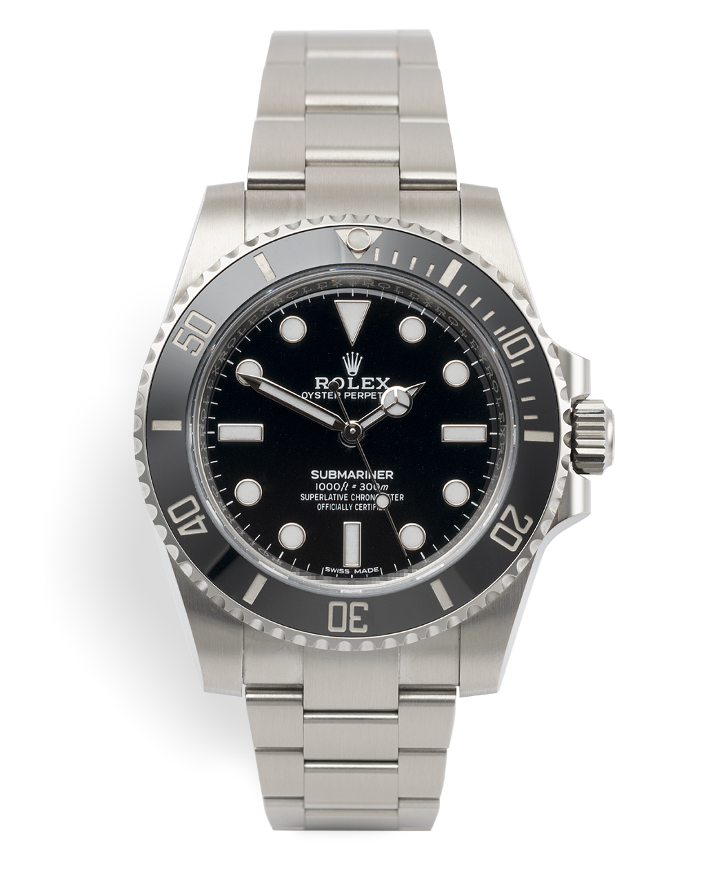 Rolex Submariner Watches ref 114060 Rolex Warranty to 2025 The