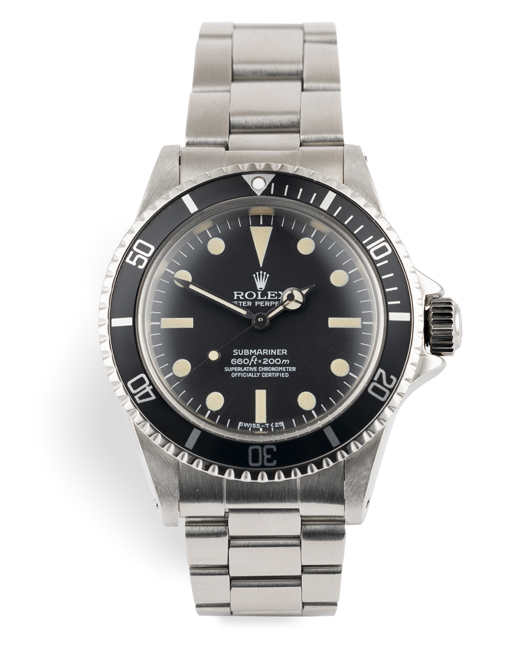 rolex submariner 600ft 200m