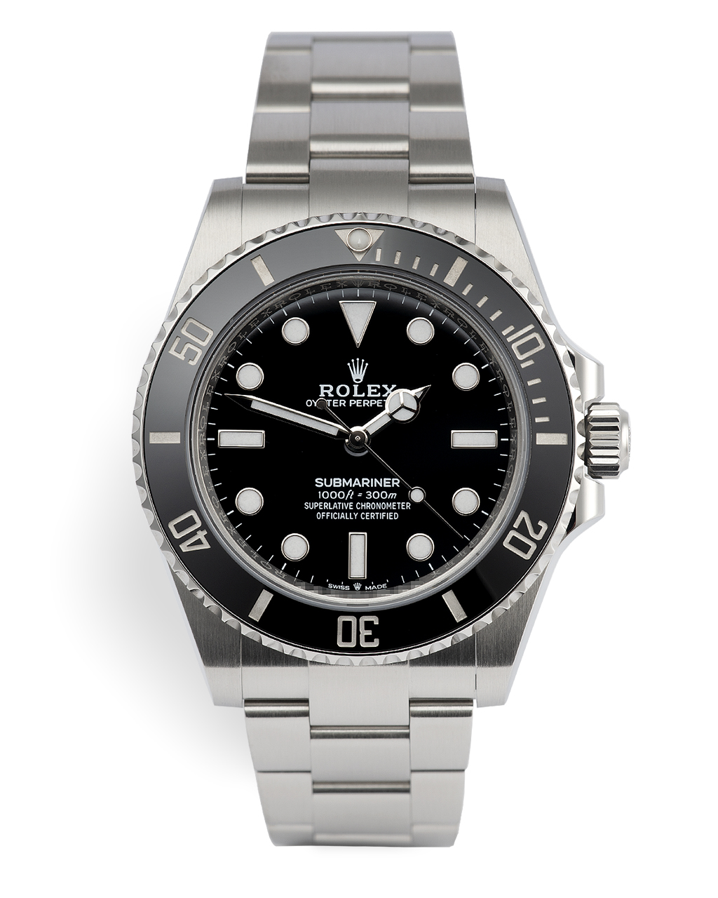 Rolex Submariner Watches ref 124060 Rolex Warranty to 2025 The