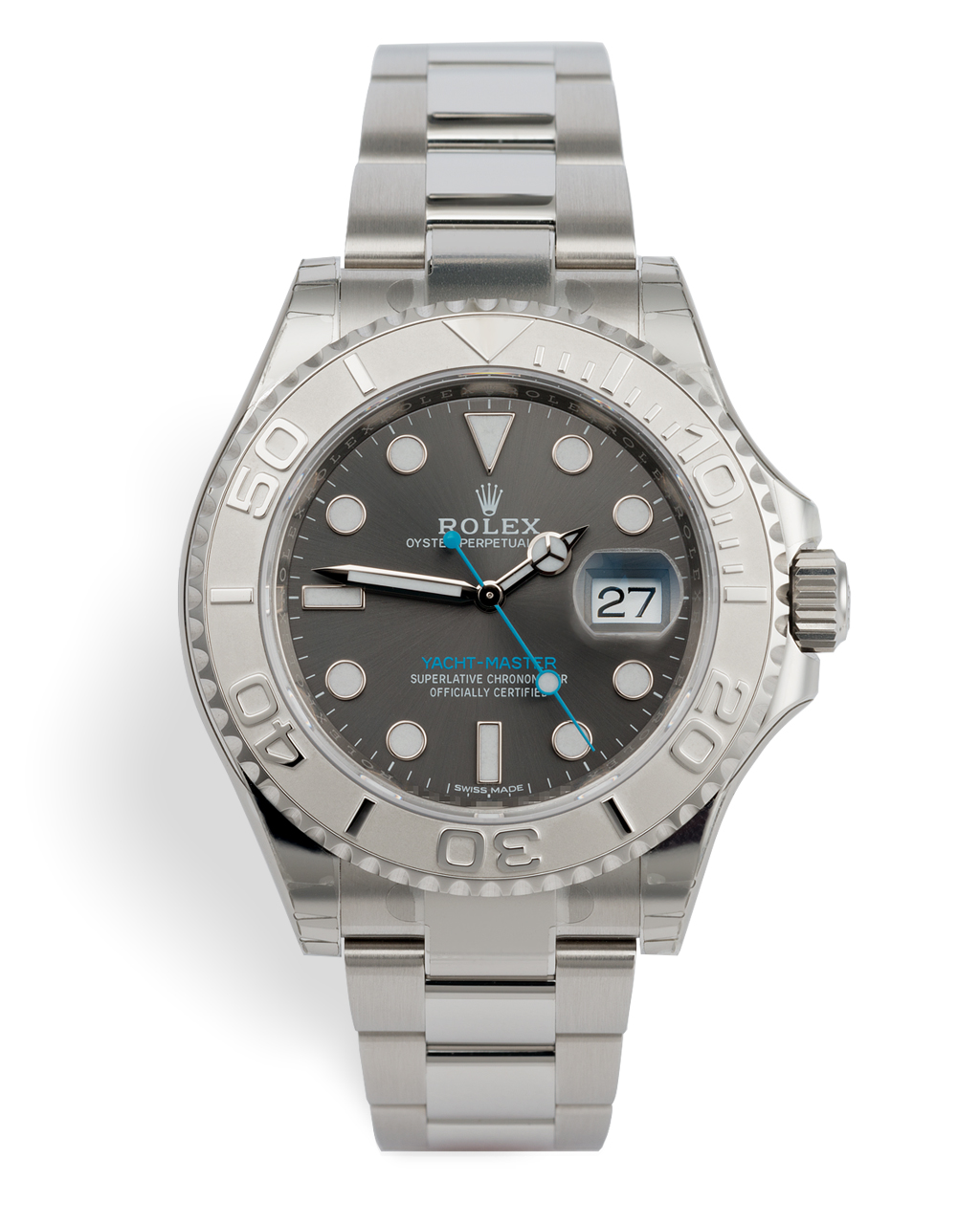 rolex yacht master platinum bezel price