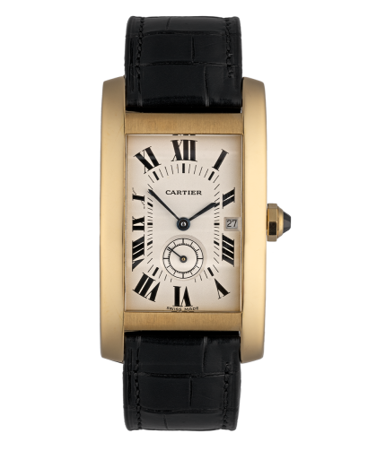 ref 8012905 | Vintage Cartier - 'Small Seconds' | Cartier Tank Américaine