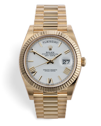 Rolex Day-Date Watches | ref 228238 | 'Fully Stickered' Rolex Warranty ...