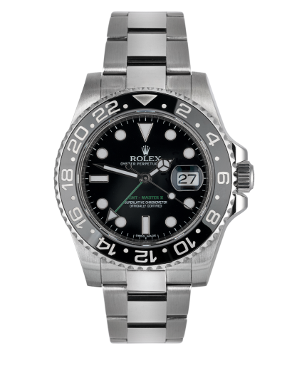 ref 116710LN | Green Hand Box & Papers | Rolex GMT-Master II