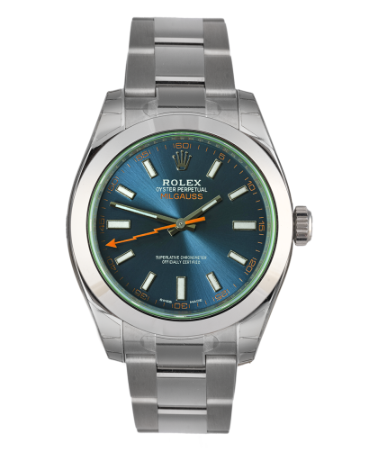 ref 116400GV | 116400GV - Stickered | Rolex Milgauss