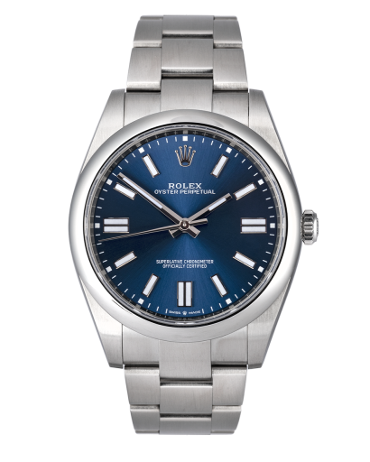 ref 124300 | 124300 - Bright Blue | Rolex Oyster Perpetual