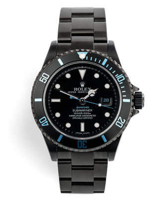 Rolex on sale bamford black