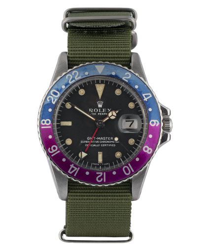 ref 1675 | Vintage MK I - 'Fuchsia' Bezel | Rolex GMT-Master