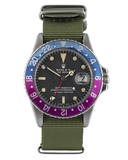 ref 1675 | Vintage MK I - 'Fuchsia' Bezel | Rolex GMT-Master