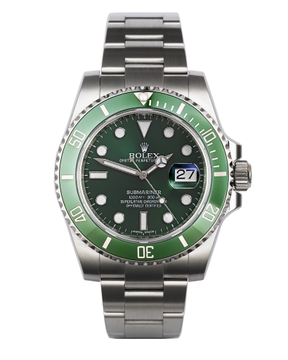 ref 116610LV | 116610LV - Hulk | Rolex Submariner Date