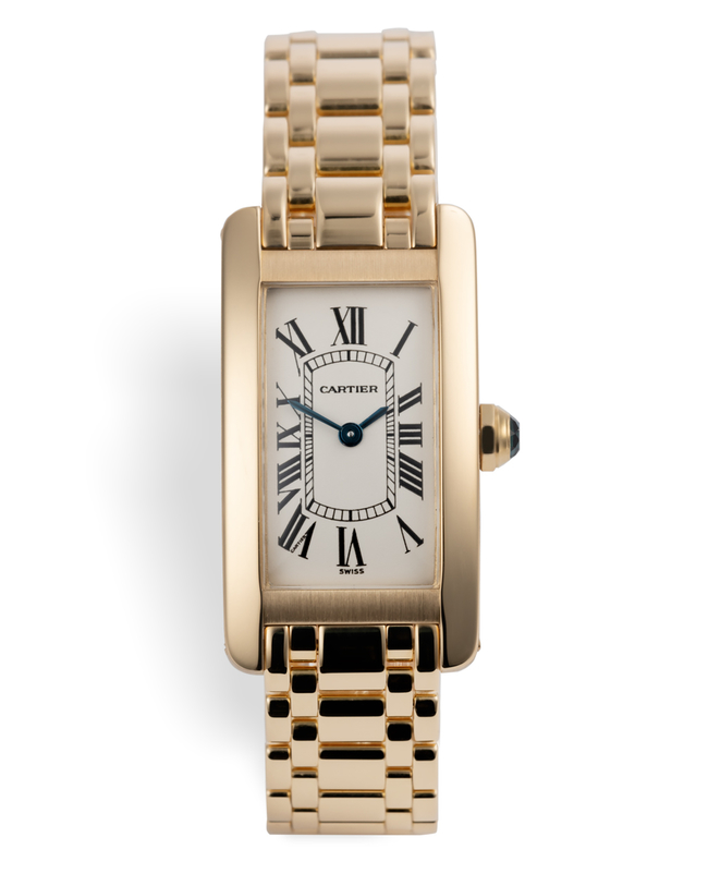 Cartier Tank Américaine Watches | ref 1710 | 18ct Yellow Gold | The ...