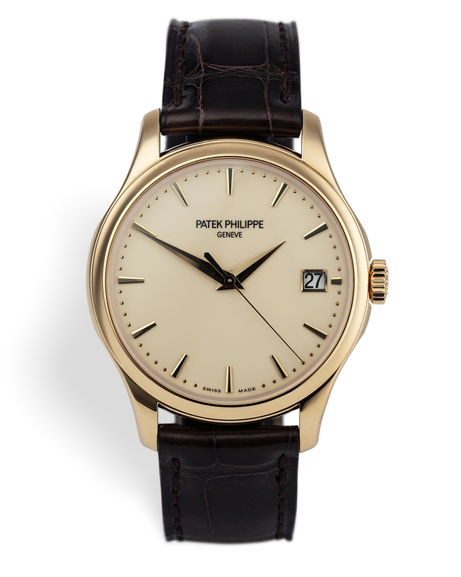 Patek Philippe Calatrava Watches | ref 5227J-001 | Yellow Gold 'Hinged ...