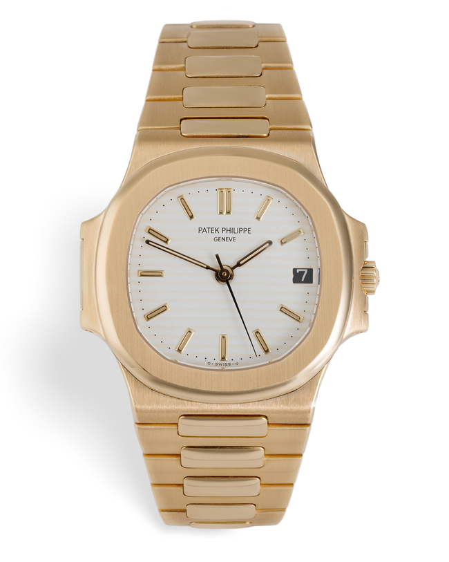 patek nautilus yellow gold