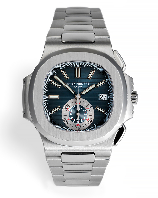 Patek Philippe Nautilus Chronograph Watches | ref 5980/1A-001 | First ...