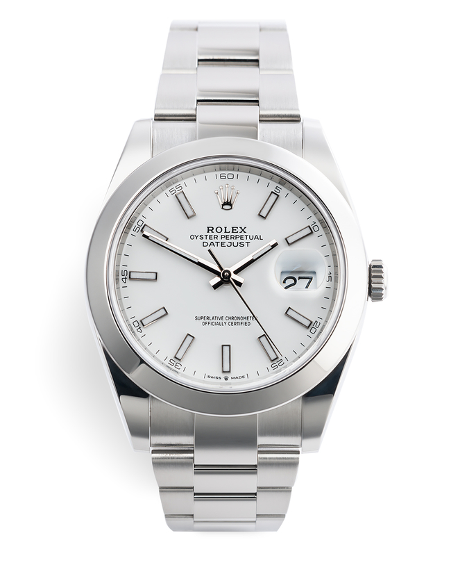 Rolex Datejust 41 Watches ref 126300 Under Warranty to 2024 The
